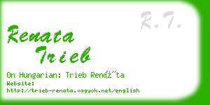 renata trieb business card